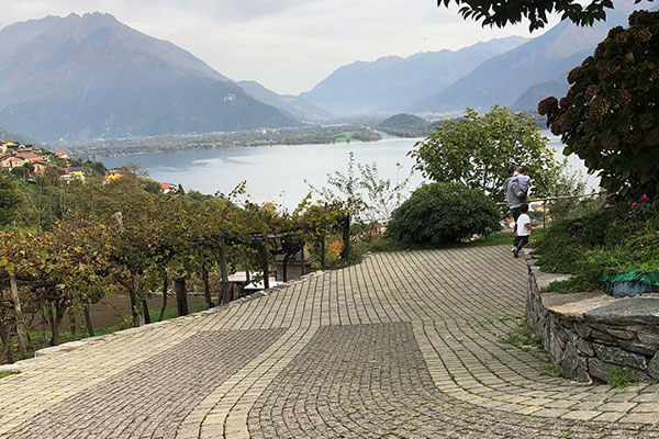 Pavimentazione a Domaso